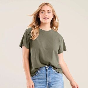 Nuuds Everyday  T-shirt in Olive